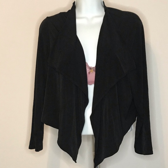 GLAMOUR 1X BLACK CARDIGAN - Picture 1 of 5